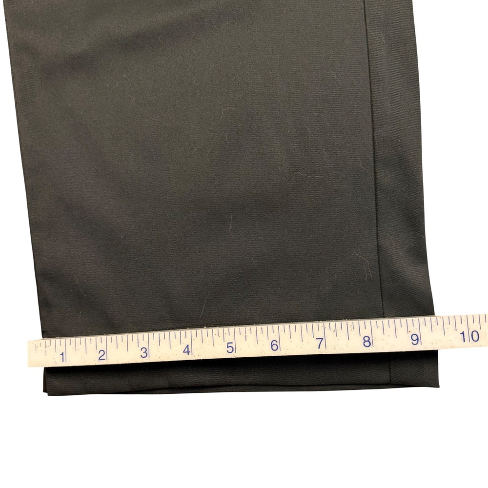 Nike Golf Dri-FIT Mens Black Flat Front Performance Pants 472532-010 40x30 - Picture 6 of 9